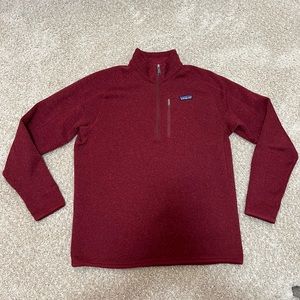 Patagonia Better Sweater 1/4 Zip Jacket Size Large
